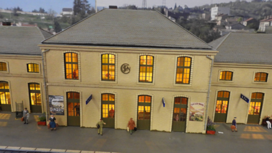 Photo de modèles réduits ferroviaires. Amicale des modélistes ferroviaires de corbas