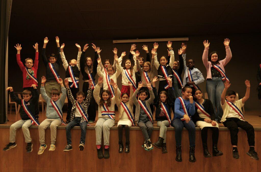 photo de groupe élections CMEJ 2025-2027