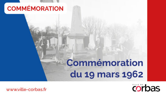 Commemoration 19 mars - Ville de Corbas