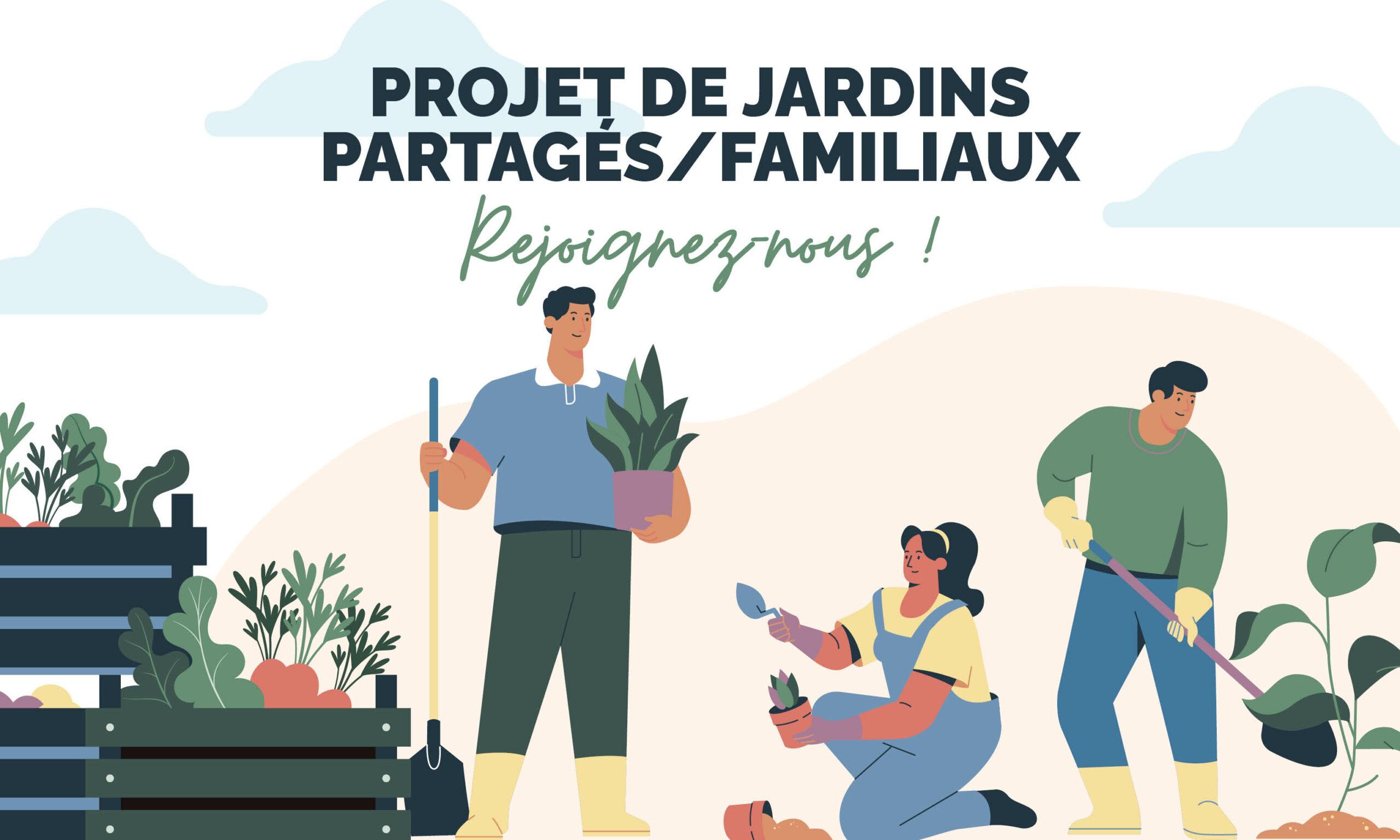 Projet de jardins partagés/familiaux : Rejoignez-nous ! - Corbas