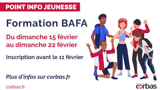 Affiche formation BAFA février 2026