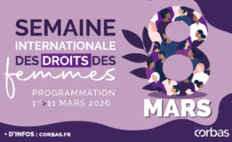 Visuel paysage semaine internationale des droits des femmes du 1 au 11 mars 2026