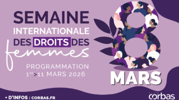 Visuel paysage semaine internationale des droits des femmes du 1 au 11 mars 2026