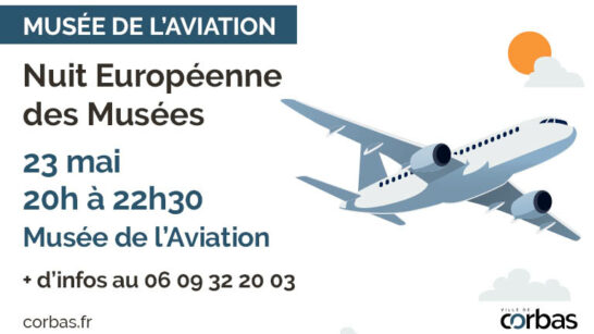 Nuit Européenne des Musées - musée de l'aviation - 23 mai