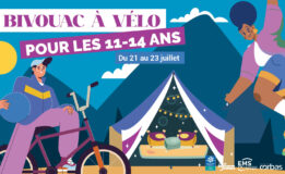 Bivouac à vélo 11 à 14 ans - juillet 2026