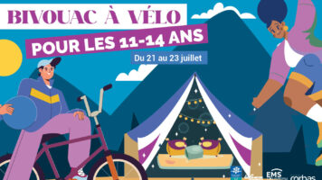 Bivouac à vélo 11 à 14 ans - juillet 2026