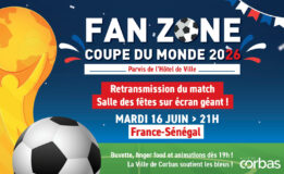 Fan Zone mardi 16 Juin 2026 - Coupe du monde foot à Corbas