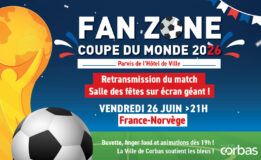 Fan Zone 26 Juin 2026 - Coupe du monde foot à Corbas
