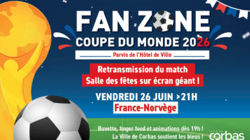 Fan Zone 26 Juin 2026 - Coupe du monde foot à Corbas
