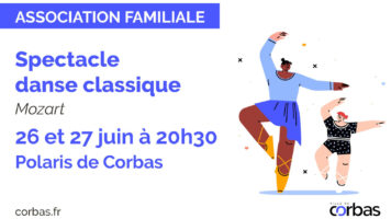Spectacle de danse de classique - Association Familiale